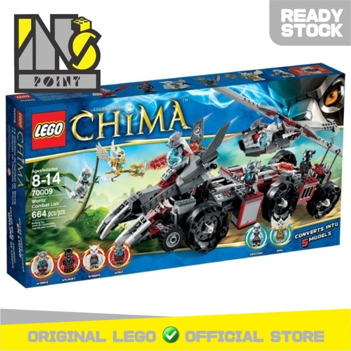 LEGO 70009 - Chima - Worriz's Combat Lair