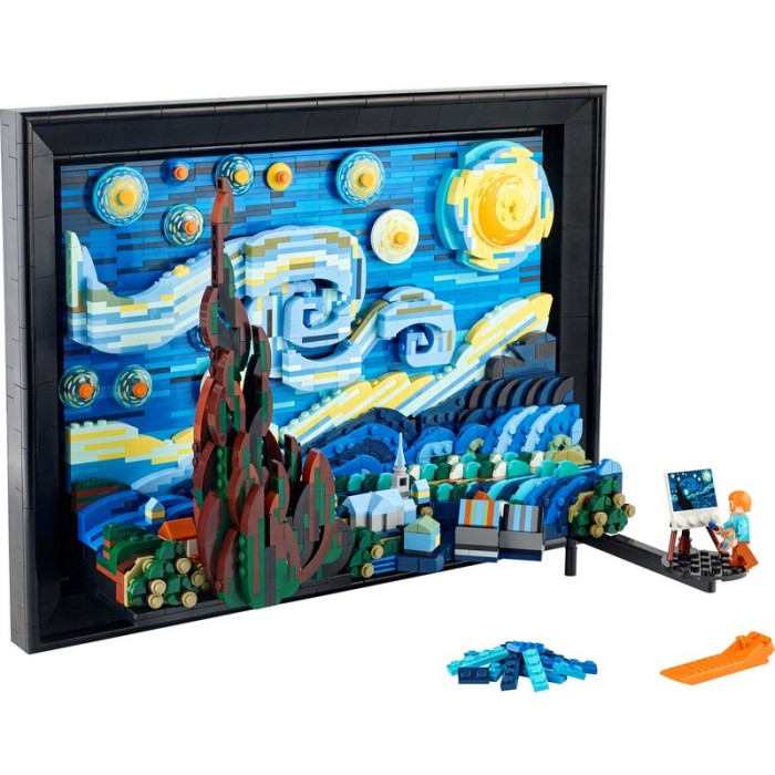 LEGO 21333 - Ideas - The Starry Night (Vincent van Gogh)