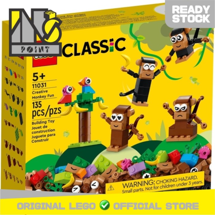LEGO 11031 - Classic - Creative Monkey Fun