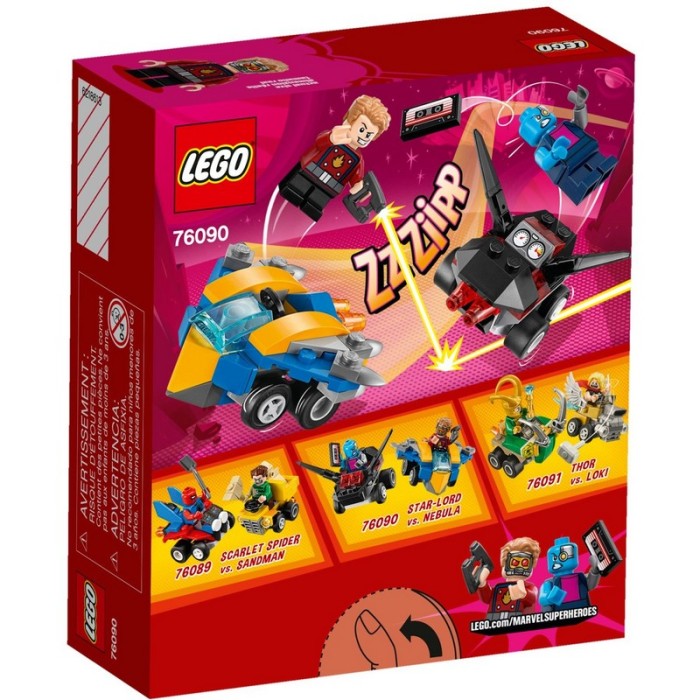 LEGO 76090 - Super Heroes - Mighty Micros: Star-Lord vs. Nebula