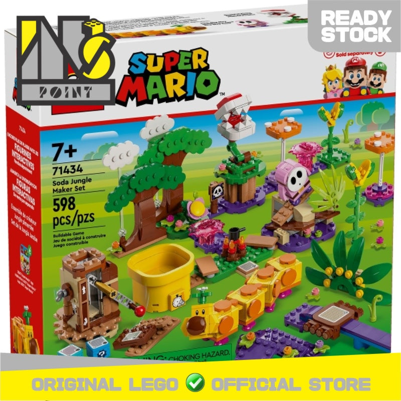 LEGO 71434 - Super Mario - Soda Jungle Maker Set