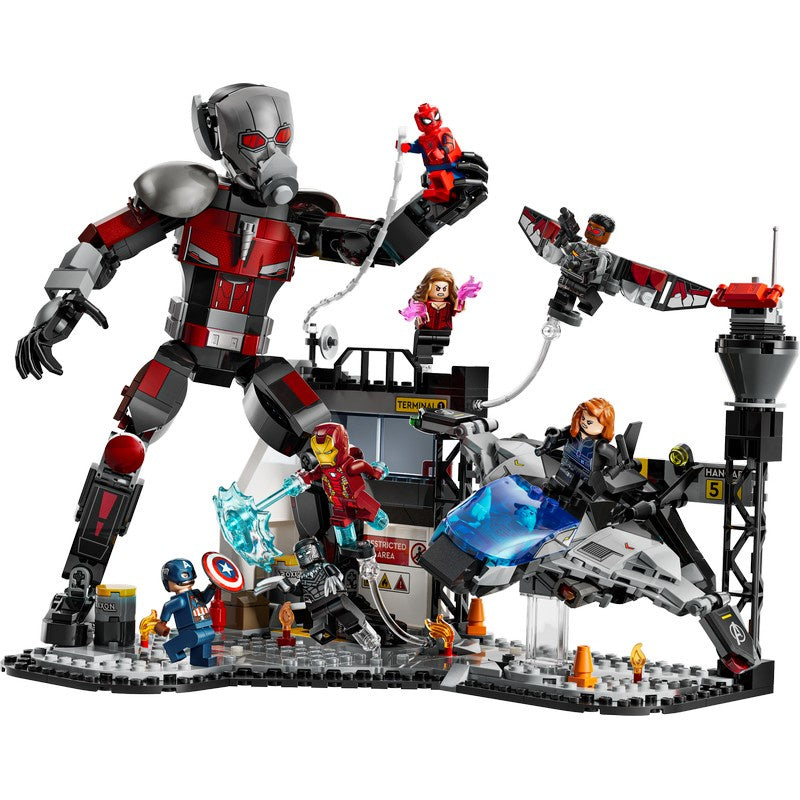 LEGO 76314 - Super Heroes - Captain America: Civil War Battle