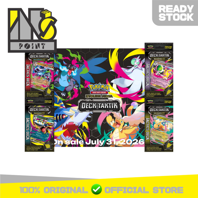 Pokemon TCG Indonesia - Pokemon Evolusi Mega - Deck Taktik MAT