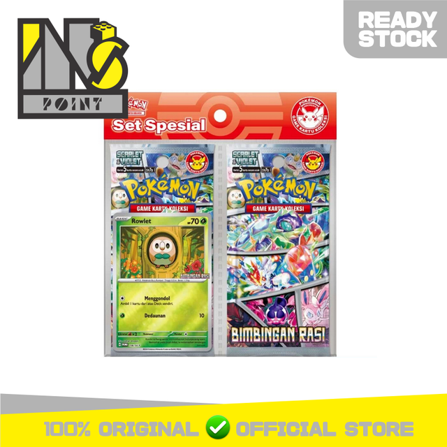 Pokemon TCG Indonesia - Bimbingan Rasi SV7S Set Special Indomaret