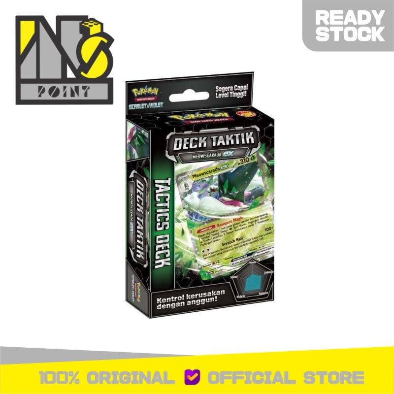 Pokemon TCG Indonesia Deck Taktik Meowscarada EX SVTM