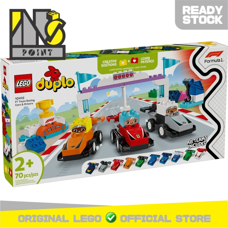 LEGO 10445 - Duplo - F1 Team Racing Cars & Drivers