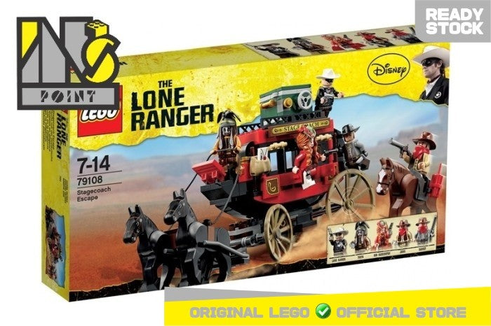 LEGO 79108 - The Lone Ranger - Stagecoach Escape