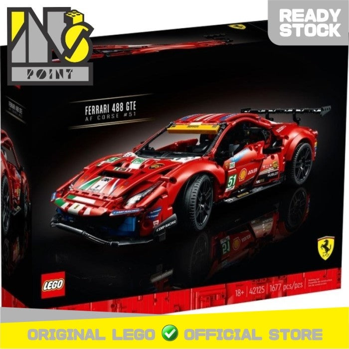 LEGO 42125 - Technic - Ferrari 488 GTE 'AF Corse #51
