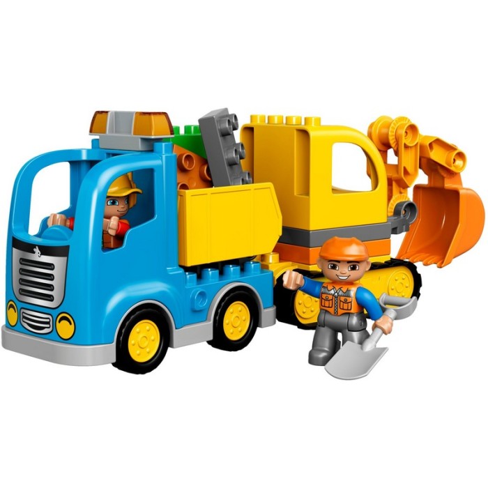 LEGO 10812 - Duplo - Truck & Tracked Excavator