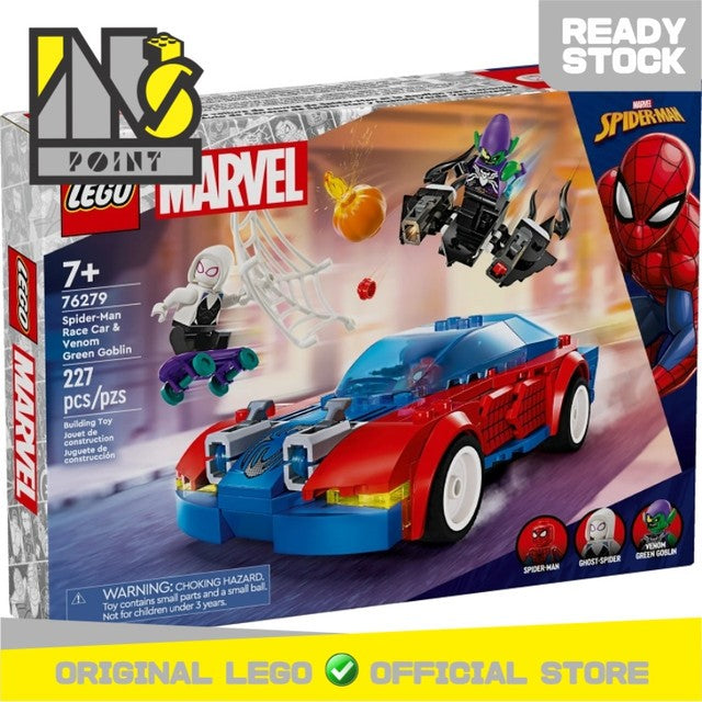 LEGO 76279 - Super Heroes - Spider-Man Race Car & Venom Green Goblin