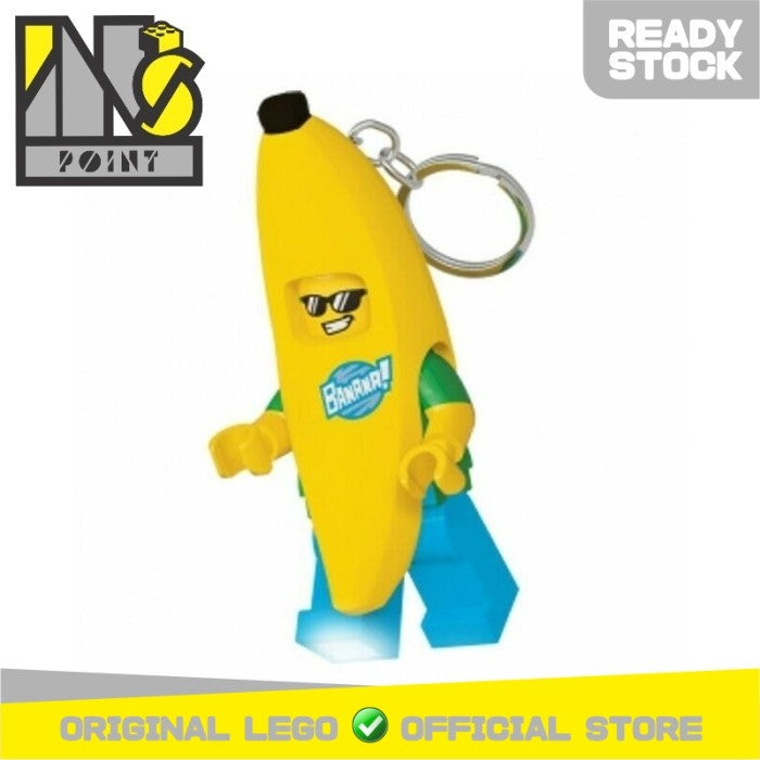LEGO LGL-KE118H - KEYCHAIN - LED KEYLIGHT Banana Suit Guy