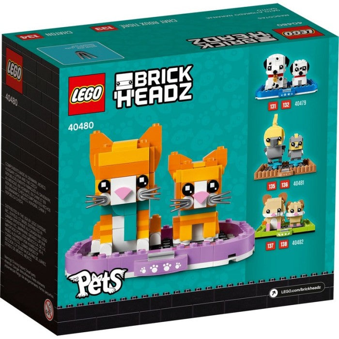 LEGO 40480 - Brickheadz - Ginger Tabby