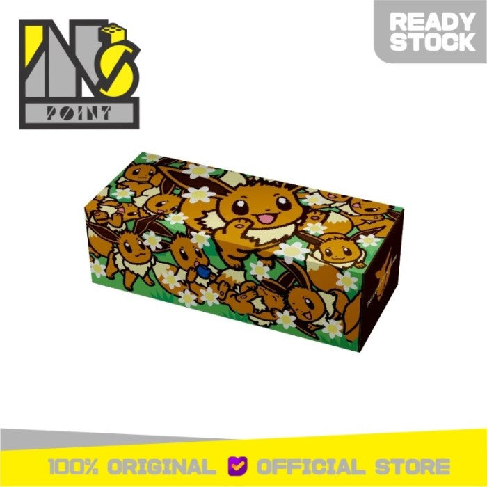 Pokemon TCG Indonesia - Boks Panjang Kartu Pokémon 9433646 Eevee Long Storage Box