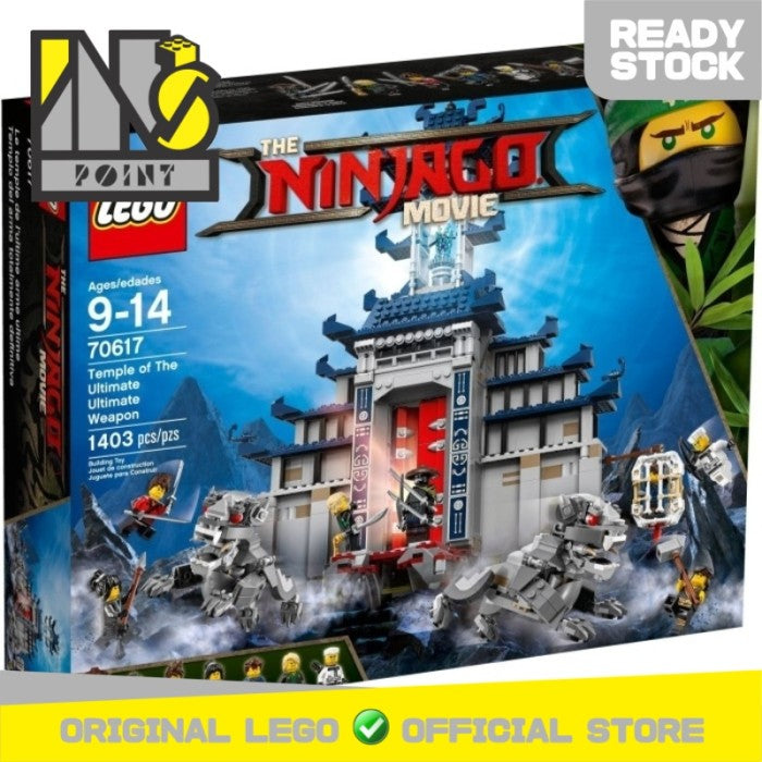 LEGO 70617 - Ninjago Movie - Temple Of The Ultimate Ultimate Weapon