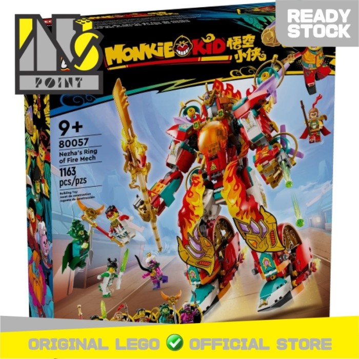 LEGO 80057 - Monkie Kid - Nezha's Ring of Fire Mech