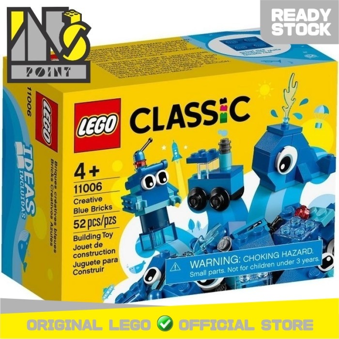 LEGO 11006 - Classic - Creative Blue Bricks