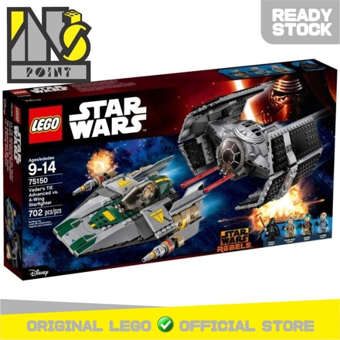 LEGO 75150 - Star Wars - Vader's TIE Advanced vs. A-wing Starfighter