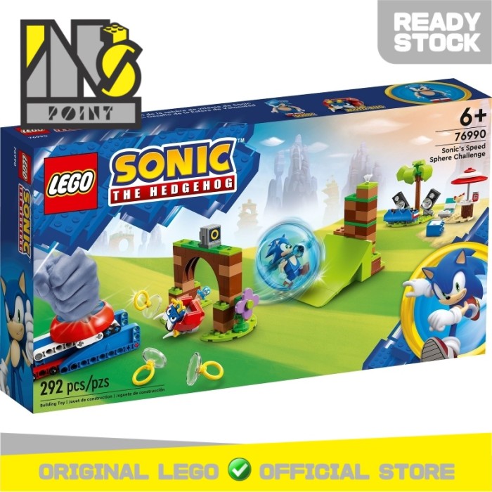 LEGO 76990 - Sonic The Hedgehog - Sonic's Speed Sphere Challenge