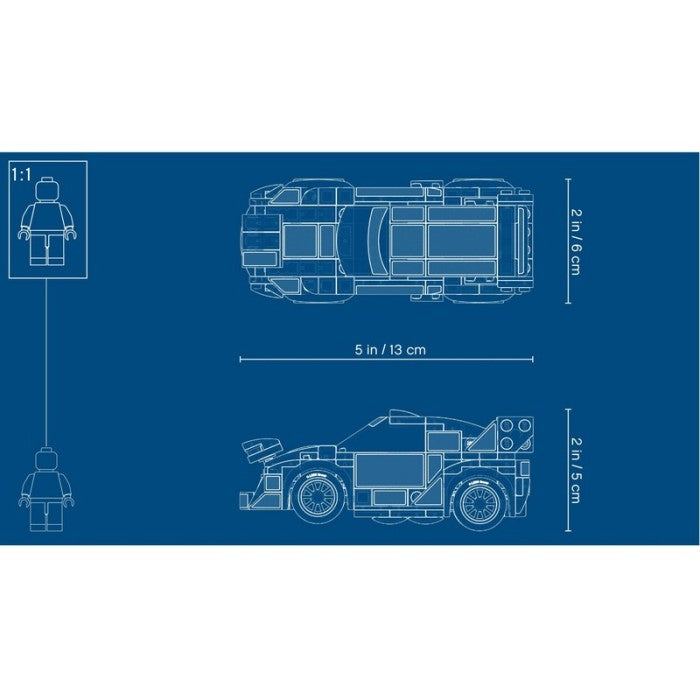 LEGO 75885 - Speed Champions - Ford Fiesta M-Sport WRC