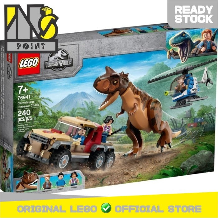 LEGO 76941 - Jurassic World - Carnotaurus Dinosaur Chase