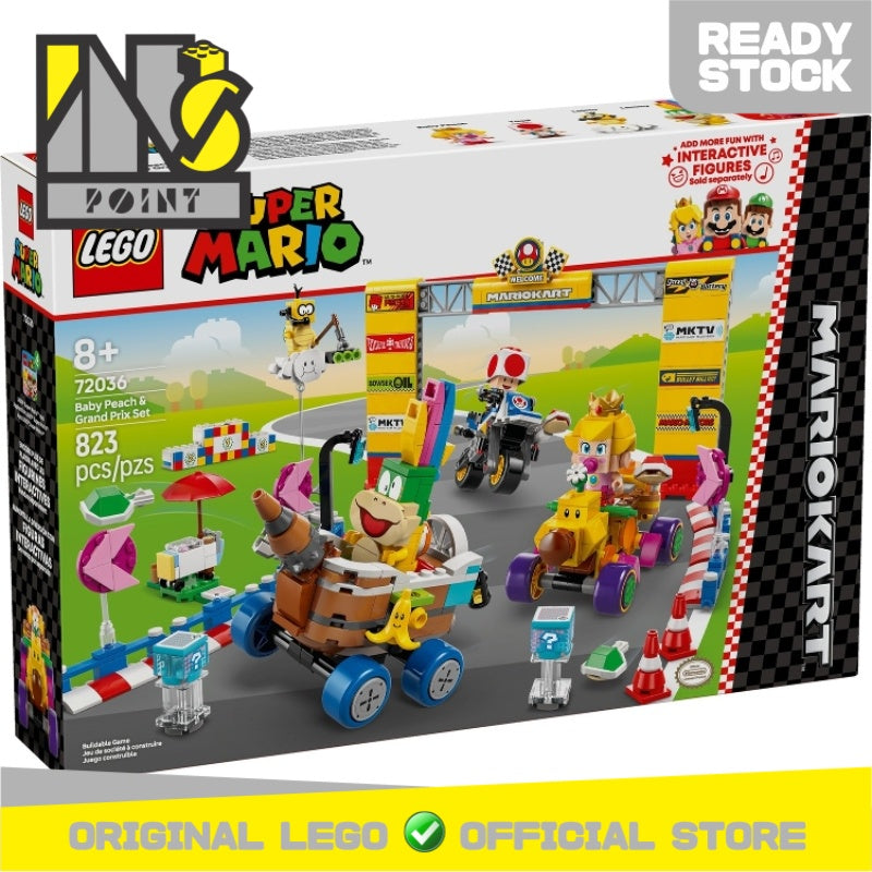 LEGO 72036 - Super Mario - Baby Peach & Grand Prix Set