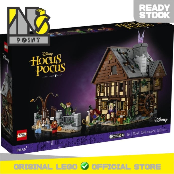 LEGO 21341 Ideas - Disney Hocus Pocus: The Sanderson Sisters’ Cottage