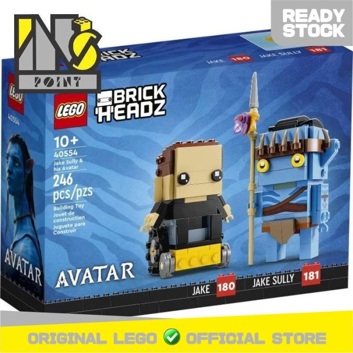 LEGO 40554 - Brickheadz - Jake Sully & his Avatar