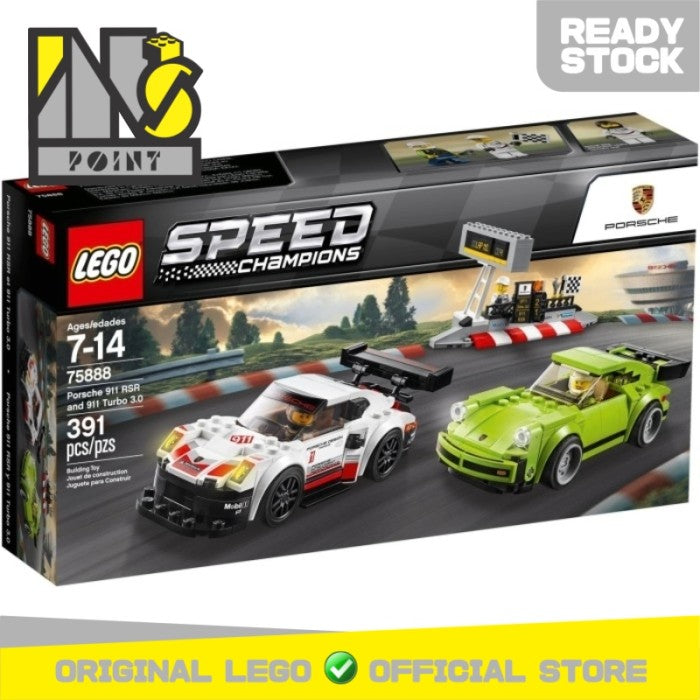 LEGO 75888 - Speed Champions - Porsche 911 RSR and 911 Turbo 3.0