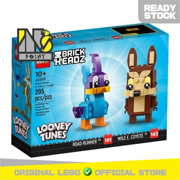 LEGO 40559 - Brickheadz - Road Runner & Wile E. Coyote