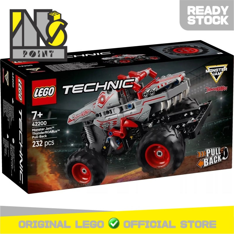 LEGO 42200 - Technic - Monster Jam ThunderROARus Pull-Back