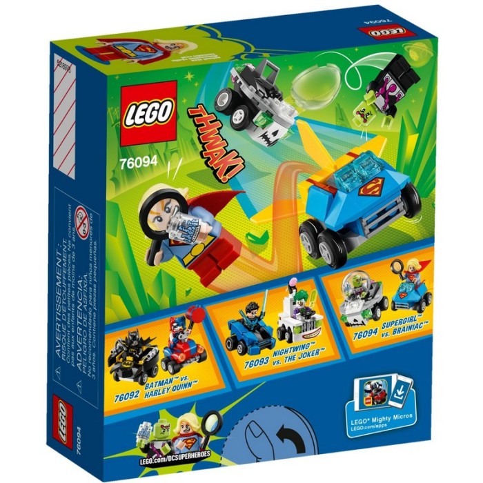 LEGO 76094 - Super Heroes - Mighty Micros: Supergirl vs. Brainiac