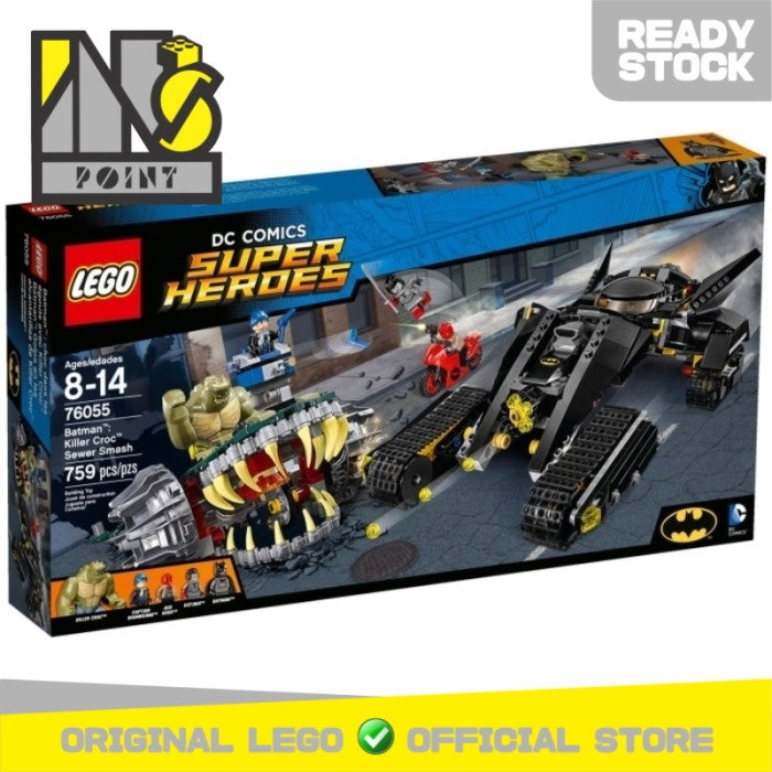 LEGO 76055 - Super Heroes - Batman: Killer Croc Sewer Smash
