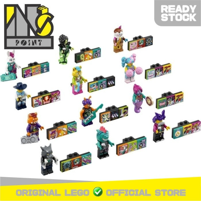 LEGO 43101 - Vidiyo - Bandmates Series 1 - Complete Set (12 pcs)