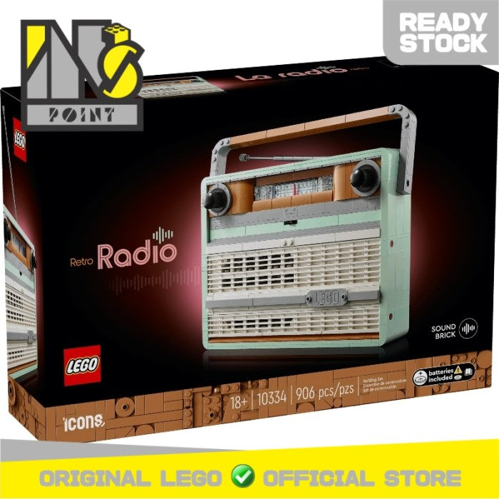 LEGO 10334 - Icons - Retro Radio