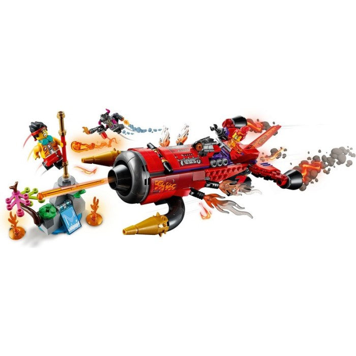 LEGO 80019 - Monkie Kid - Red Sons Inferno Jet