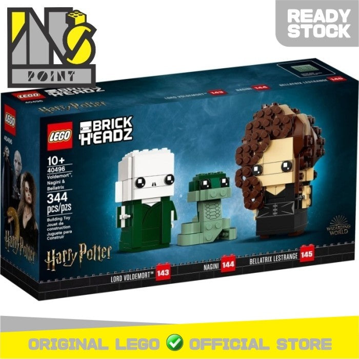 LEGO 40496 - Brickheadz - Voldemort, Nagini & Bellatrix