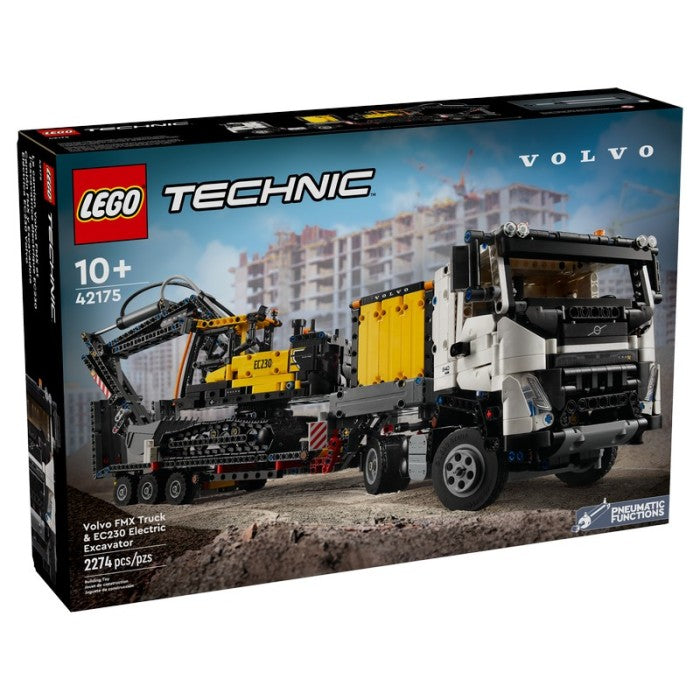 LEGO 42175 - Technic - Volvo FMX Truck & EC230 Electric Excavator