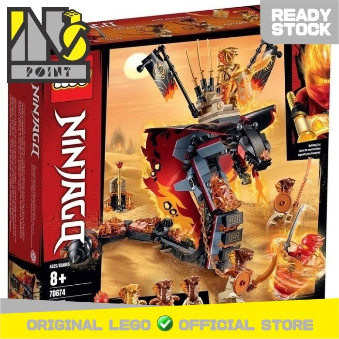 LEGO 70674 - Ninjago - Fire Fang