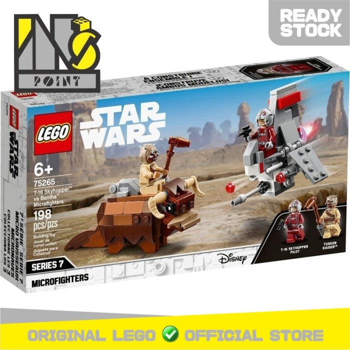 LEGO 75265 - Star Wars - T-16 Skyhopper vs Bantha Microfighters