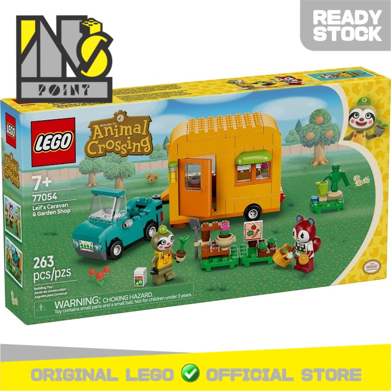 LEGO 77054 - Animal Crossing - Leif's Caravan & Garden Shop