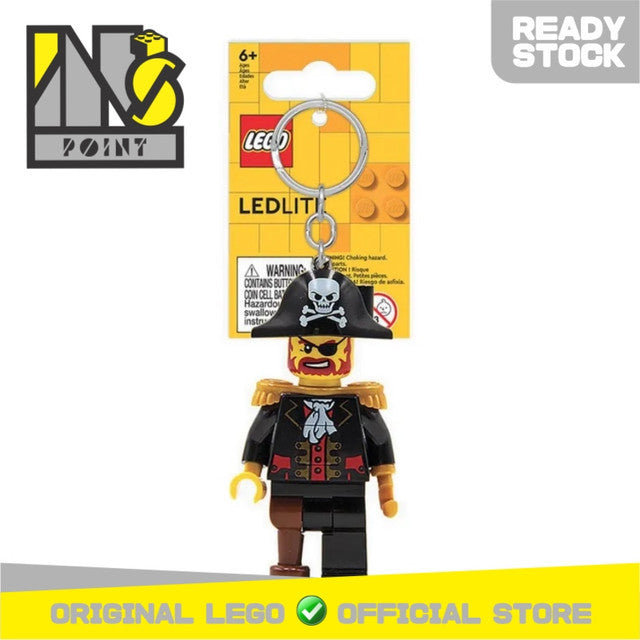 LEGO KE23H - Brick And More - Minifigures Keychain Light Captain Brickbeard