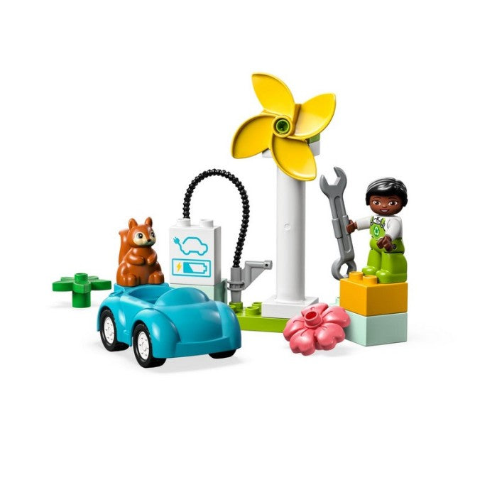 LEGO 10985 - Duplo - Wind Turbine and Electric Car