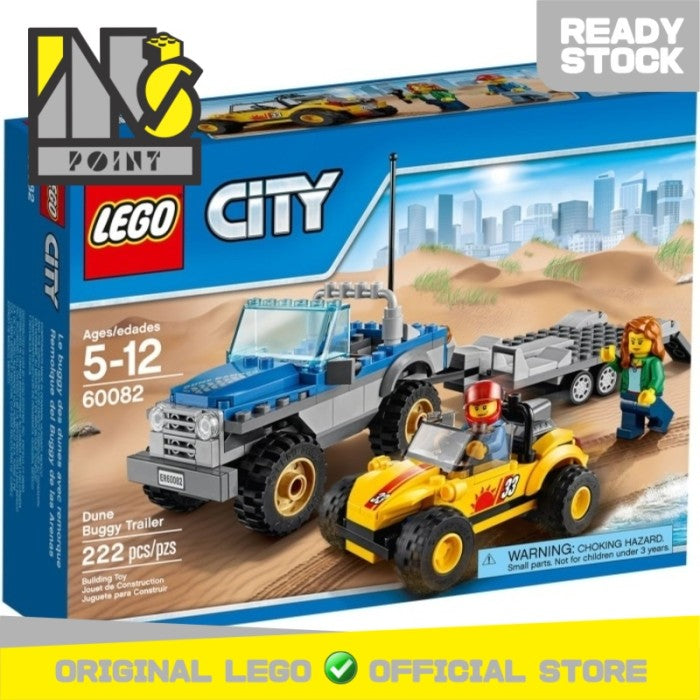 LEGO 60082 - City - Dune Buggy Trailer
