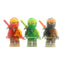 Minifigure Ninjago Core Set Llyoid, Nya, Kai, Cole, Zale, Jay