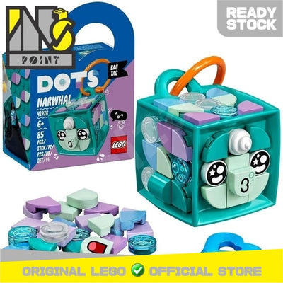 LEGO 41928 - Dots - Bag Tag Narwhal