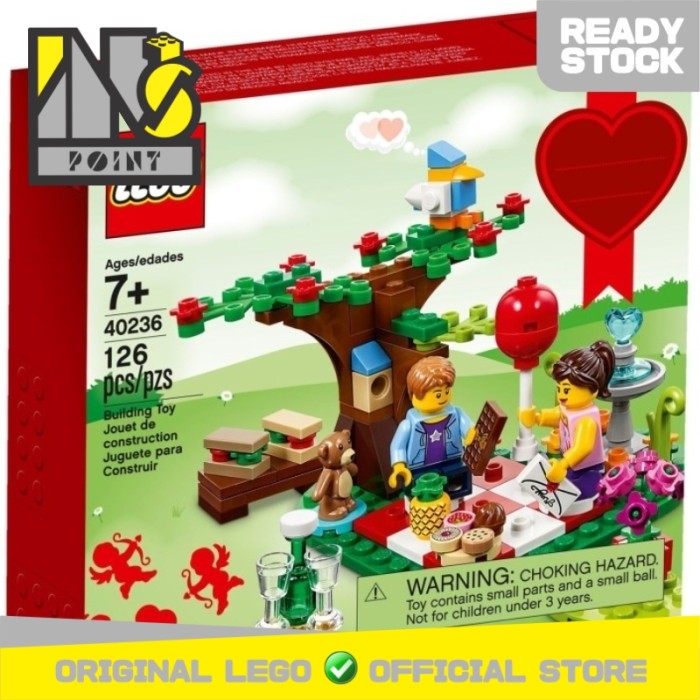 LEGO 40236 - Brick and More - Romantic Valentine Picnic