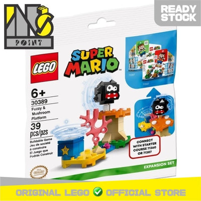 LEGO 30389 - Polybag - Super Mario - Fuzzy & Mushroom Platform