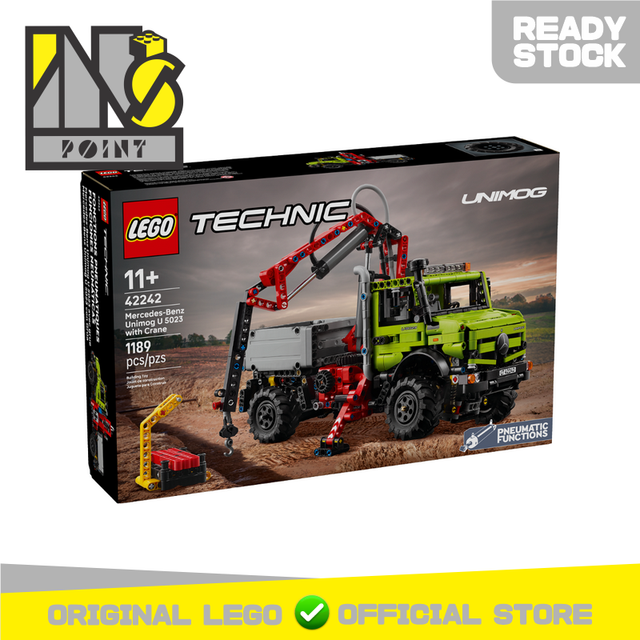 LEGO 42242 - Technic - Mercedes-Benz Unimog U 5023 with Crane