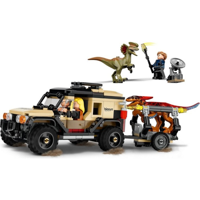 LEGO 76951 - Jurassic World - Pyroraptor & Dilophosaurus Transport