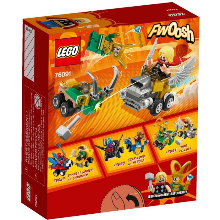 LEGO 76091 - Super Heroes - Mighty Micros: Thor vs. Loki 4